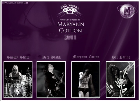 Maryann Cotton - The Maryann Cotton band! Where do you wanna see